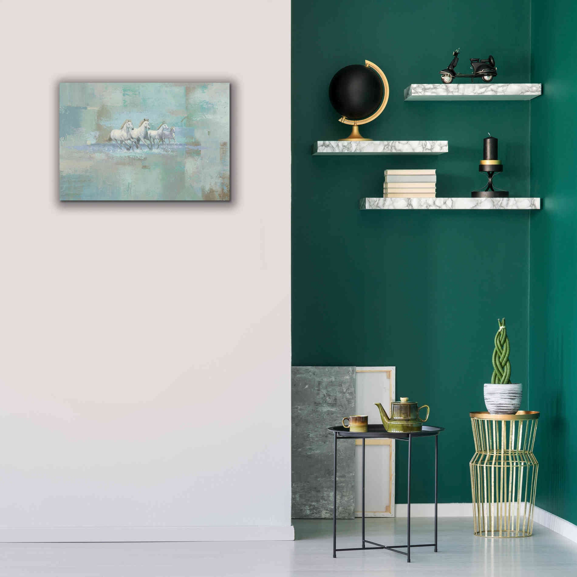 'Running Wild' by James Wiens, Canvas Wall Art,26 x 18