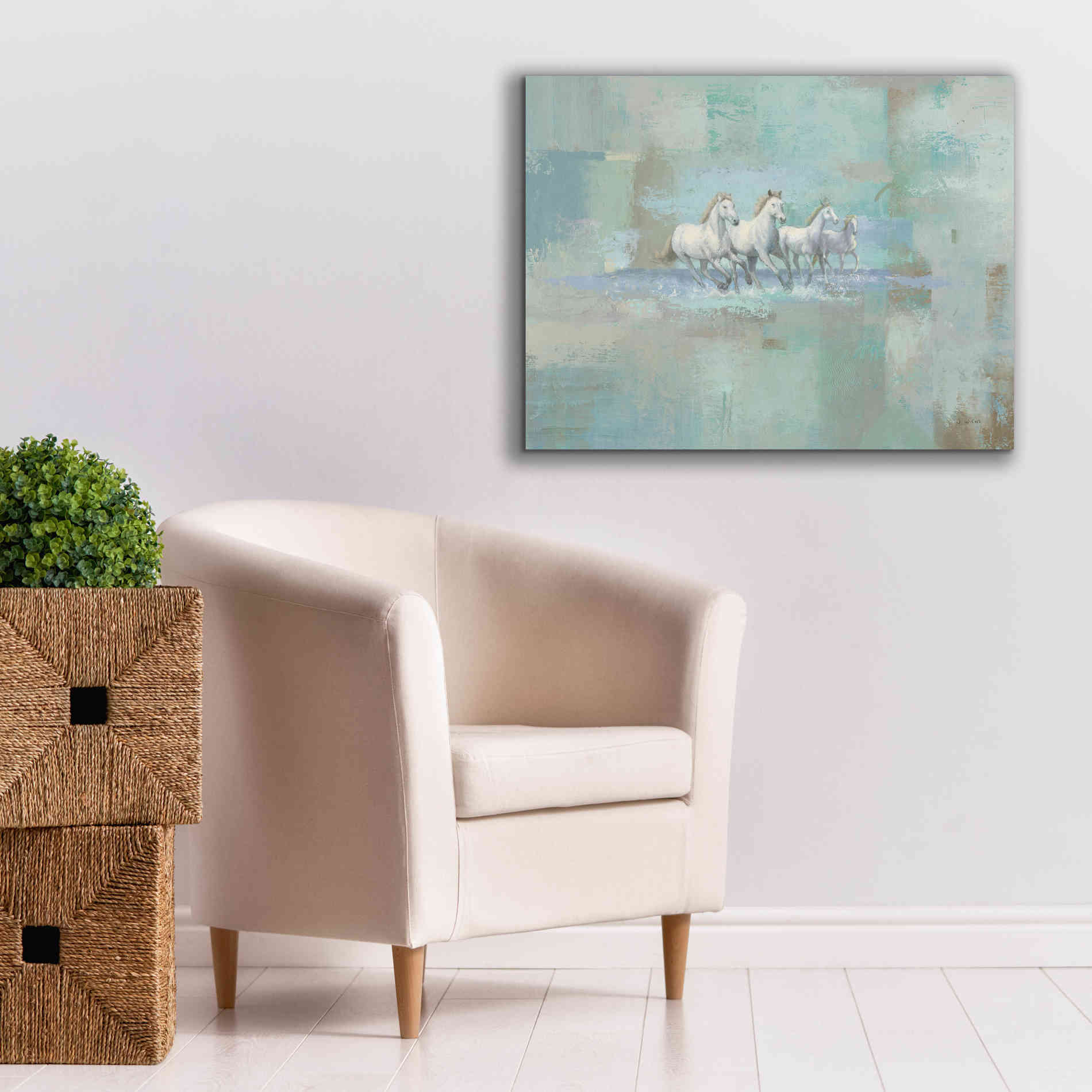 'Running Wild' by James Wiens, Canvas Wall Art,34 x 26