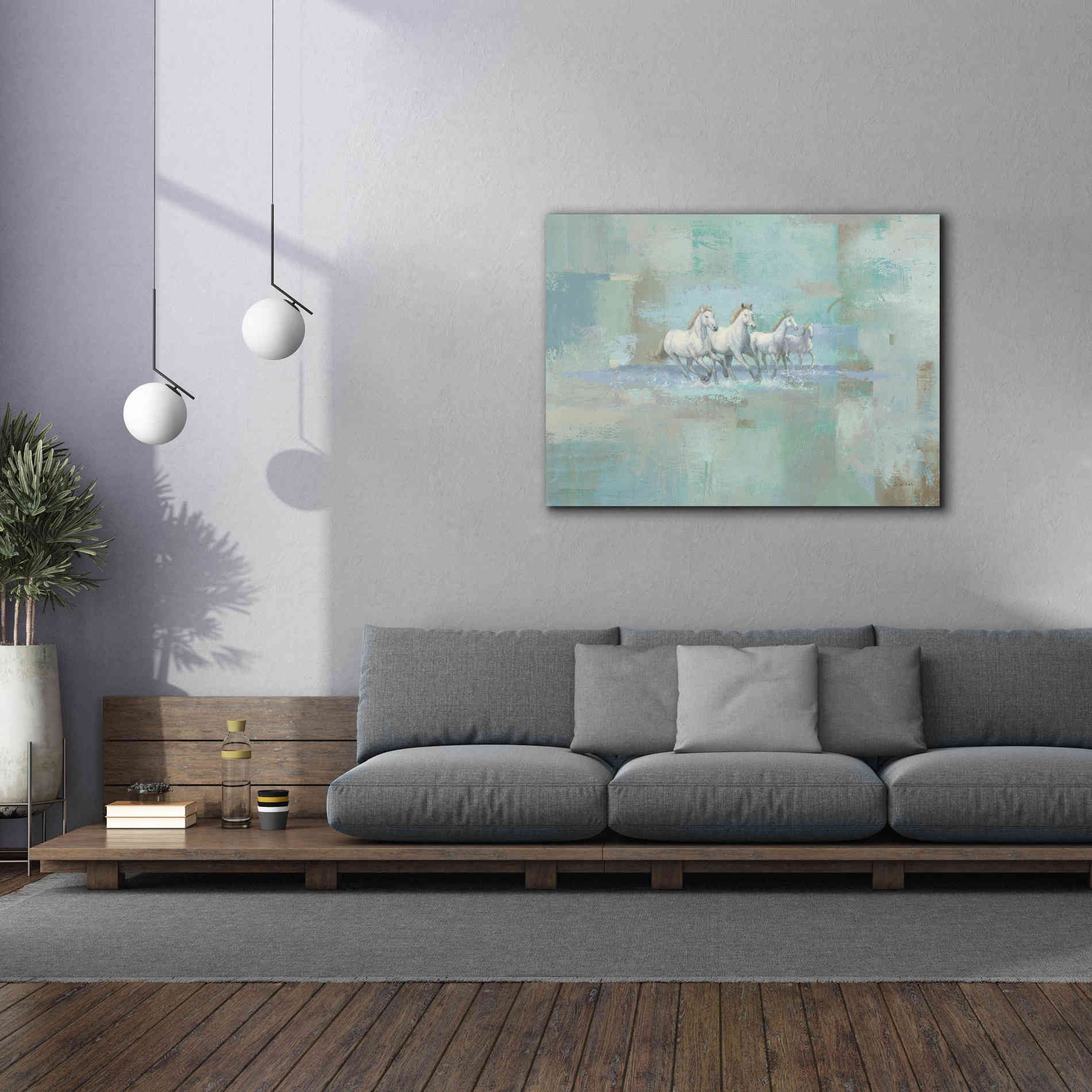 'Running Wild' by James Wiens, Canvas Wall Art,54 x 40