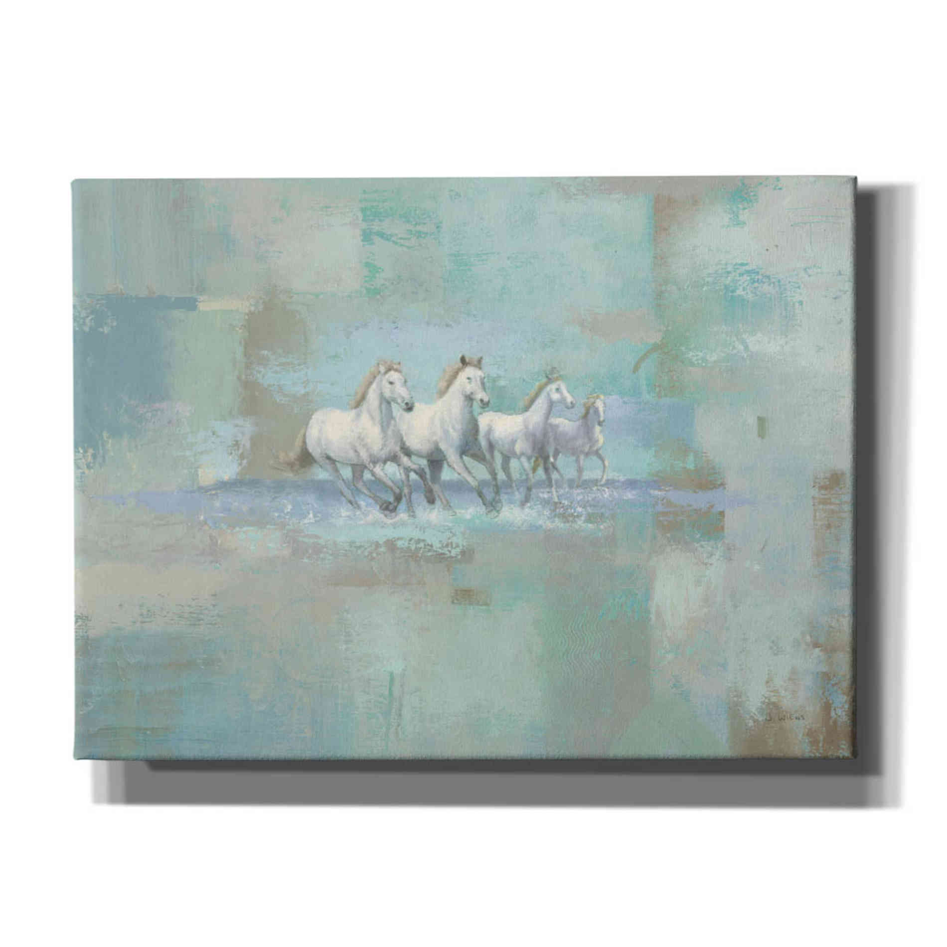 'Running Wild' by James Wiens, Canvas Wall Art,16x12x1.1x0,26x18x1.1x0,34x26x1.74x0,54x40x1.74x0