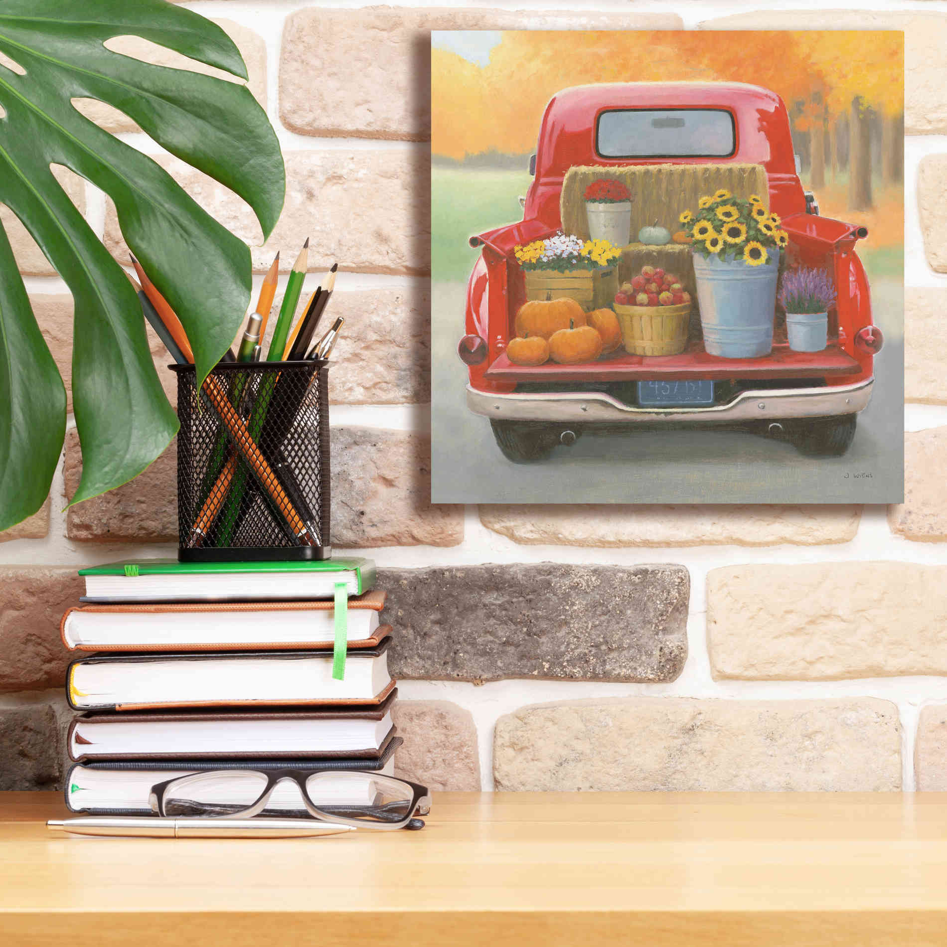 'Heartland Harvest Moments I' by James Wiens, Canvas Wall Art,12 x 12