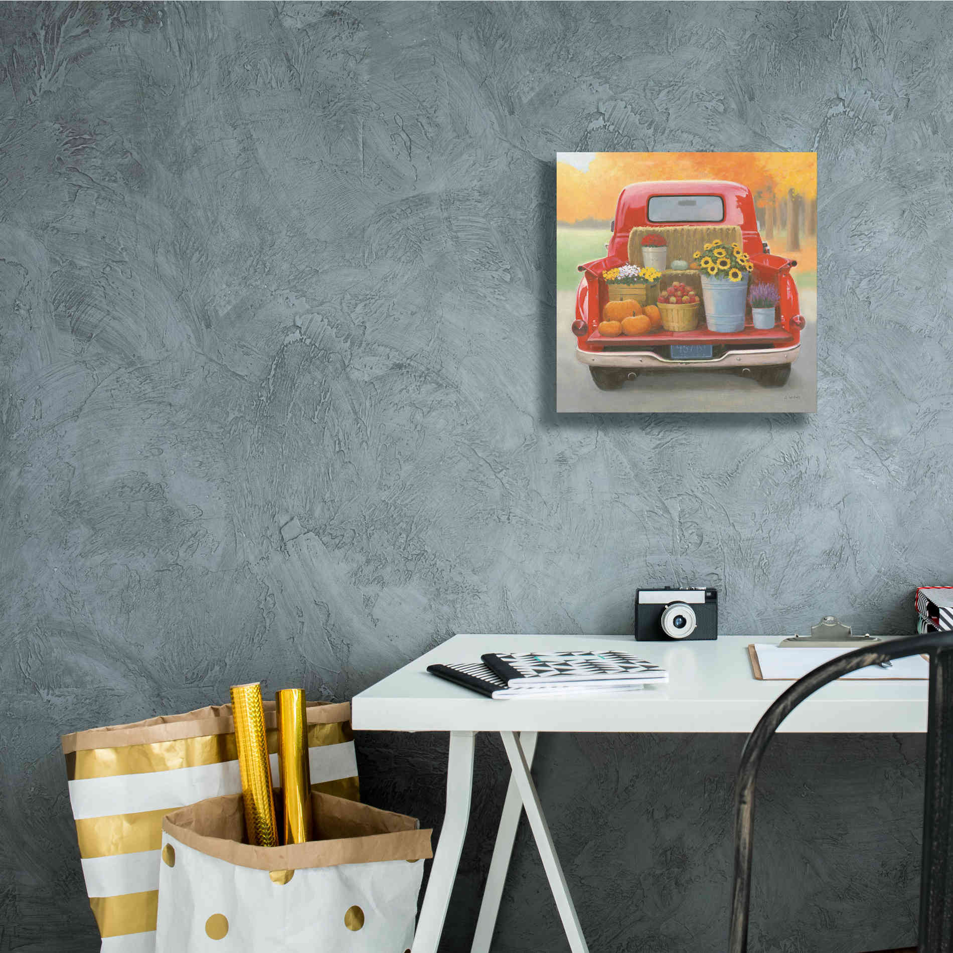 'Heartland Harvest Moments I' by James Wiens, Canvas Wall Art,12 x 12
