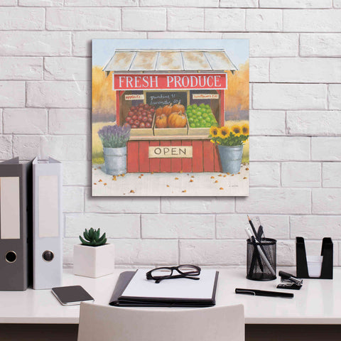 Image of 'Heartland Harvest Moments II' by James Wiens, Canvas Wall Art,18 x 18