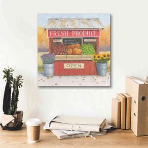 'Heartland Harvest Moments II' by James Wiens, Canvas Wall Art,18 x 18