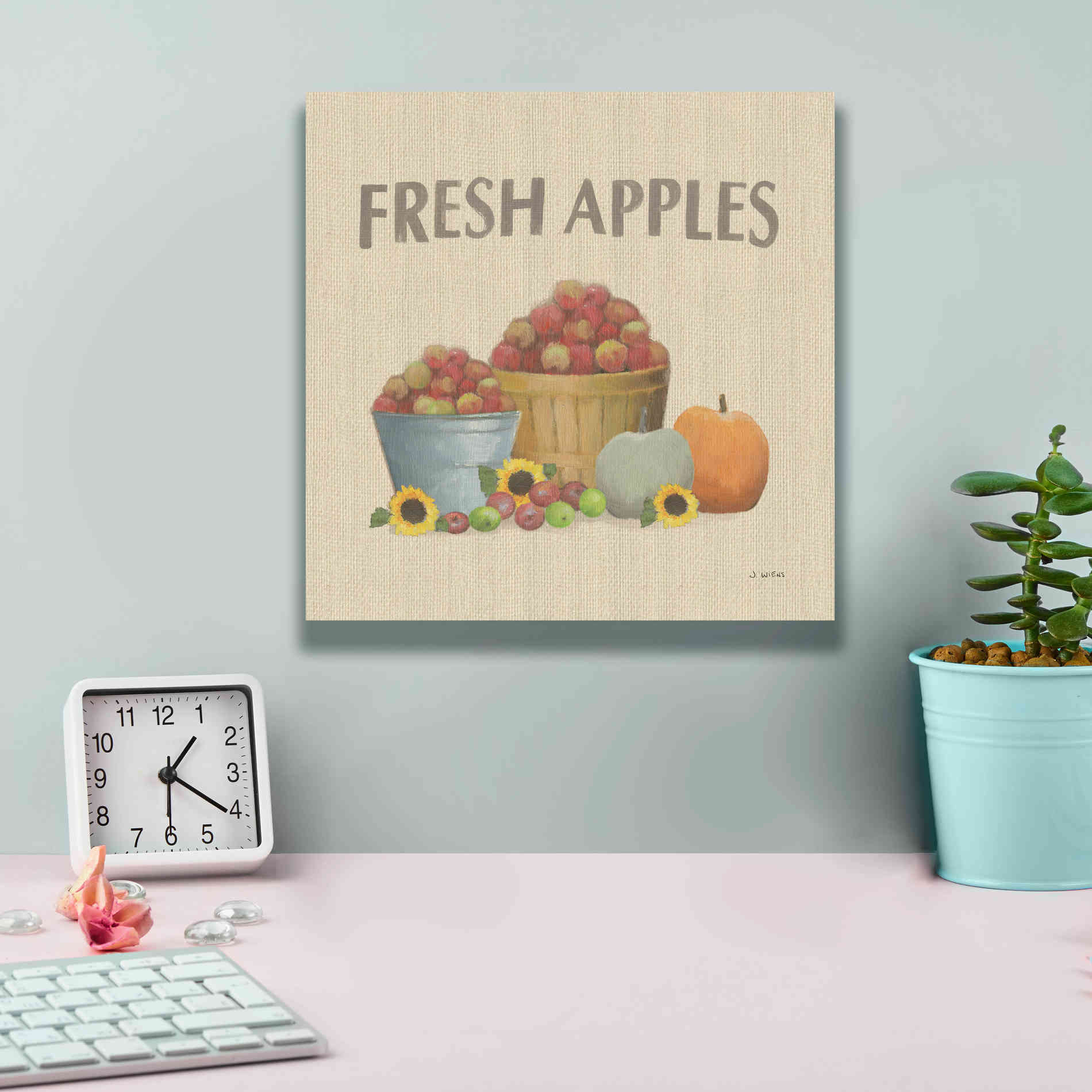 'Heartland Harvest Moments III' by James Wiens, Canvas Wall Art,12 x 12