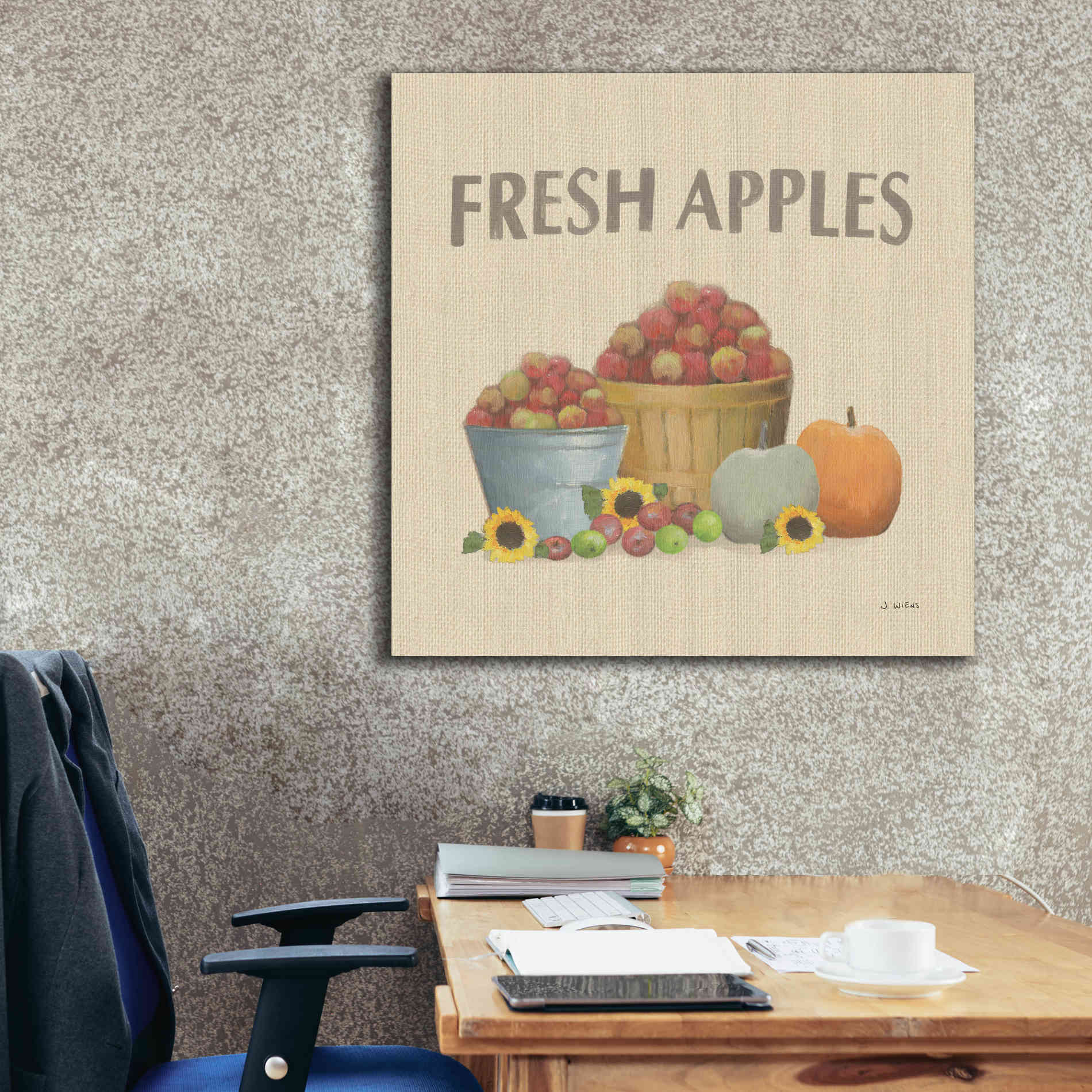 'Heartland Harvest Moments III' by James Wiens, Canvas Wall Art,37 x 37
