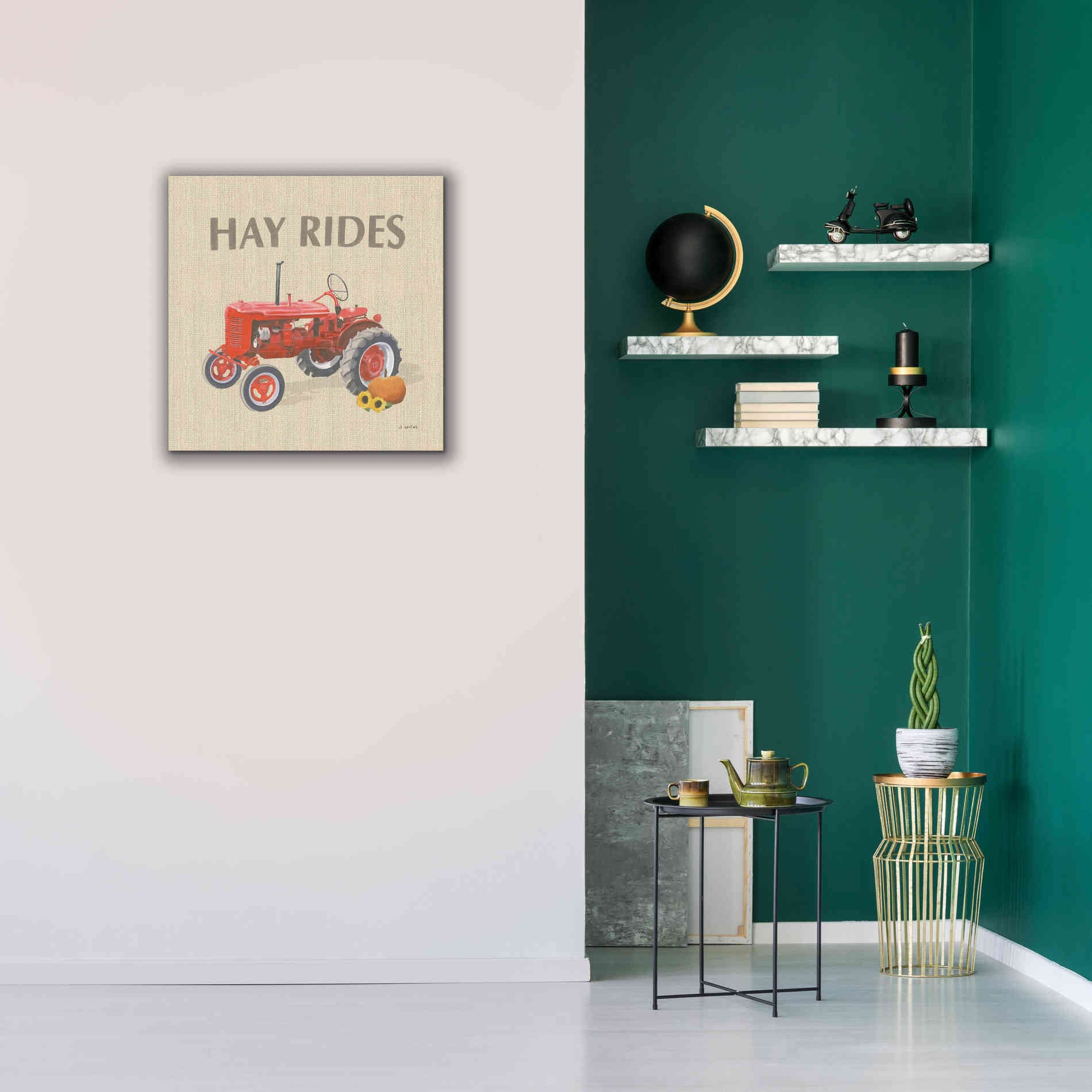 'Heartland Harvest Moments V' by James Wiens, Canvas Wall Art,26 x 26