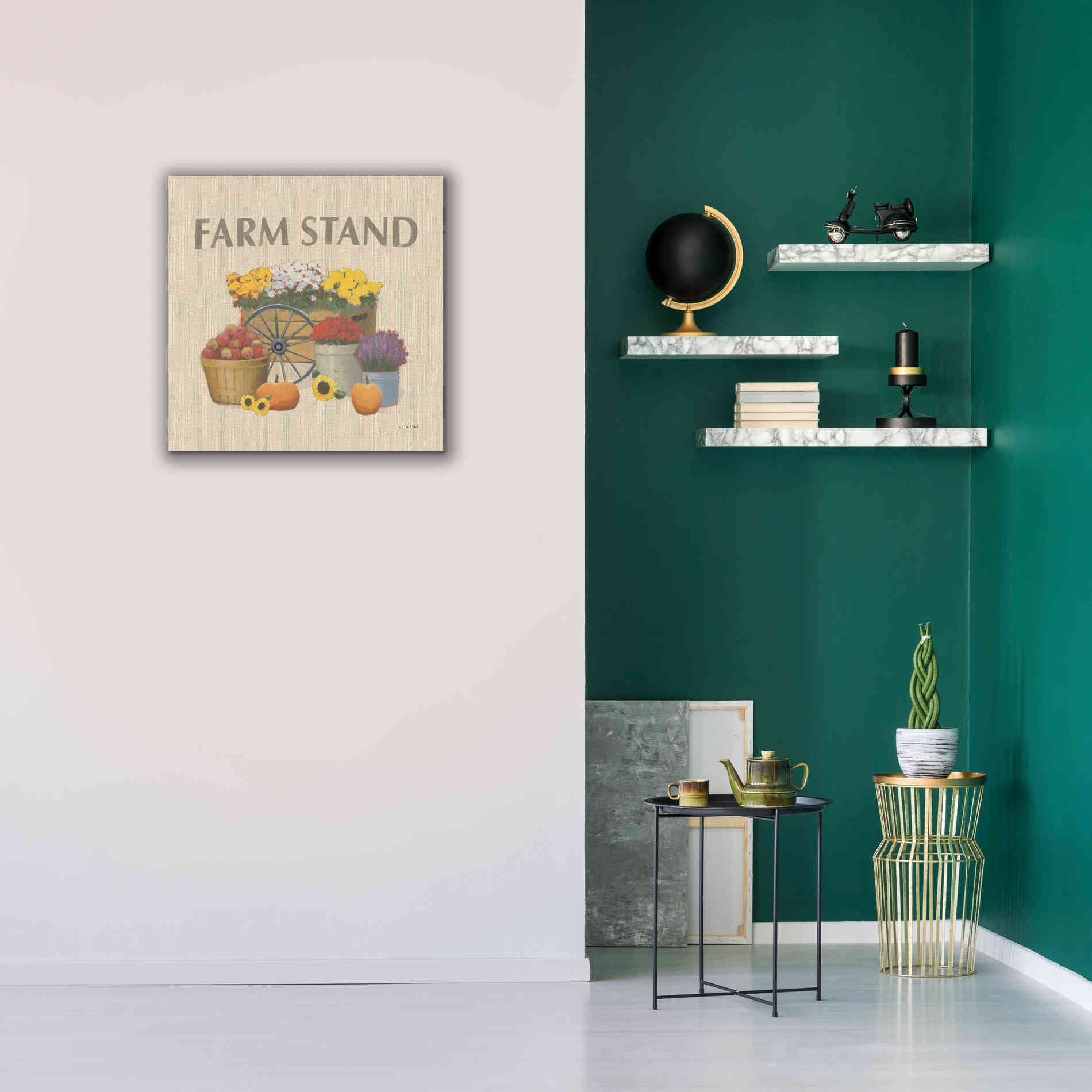 'Heartland Harvest Moments VI' by James Wiens, Canvas Wall Art,26 x 26