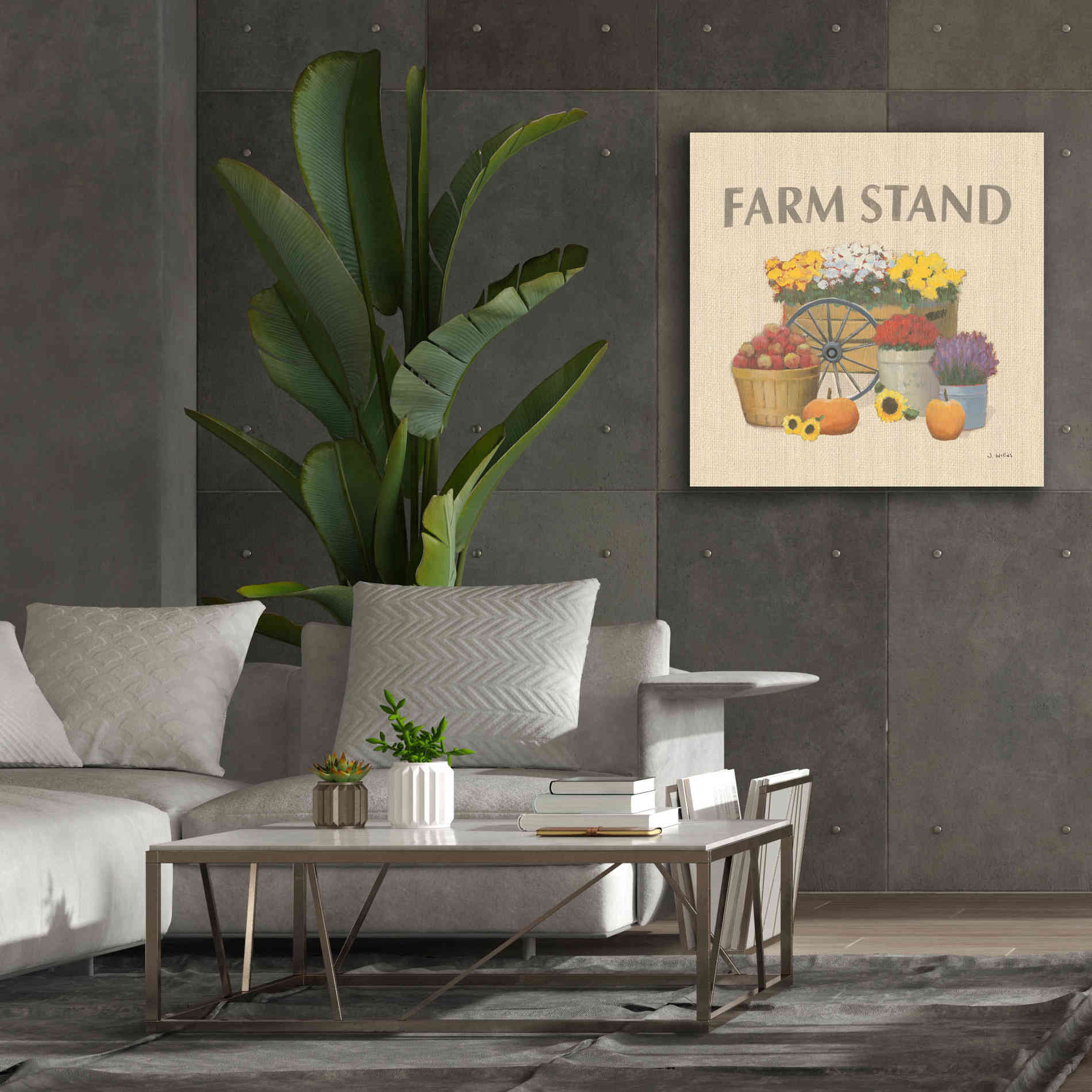 'Heartland Harvest Moments VI' by James Wiens, Canvas Wall Art,37 x 37