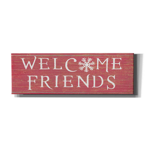 Image of 'Christmas Affinity II Red' by James Wiens, Canvas Wall Art,36x12x1.55x0,60x20x1.74x0
