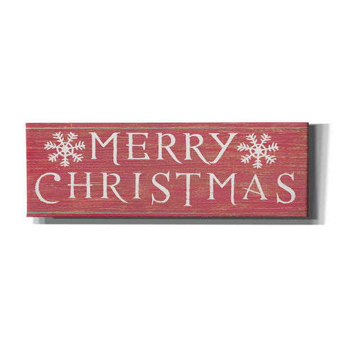 Image of 'Christmas Affinity III Red' by James Wiens, Canvas Wall Art,36x12x1.55x0,60x20x1.74x0