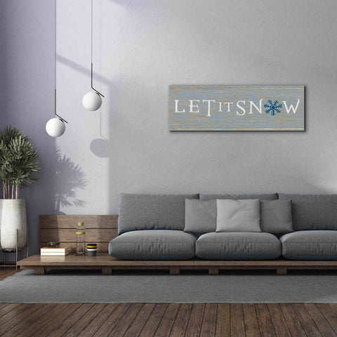 Image of 'Christmas Affinity I Grey' by James Wiens, Canvas Wall Art,60 x 20