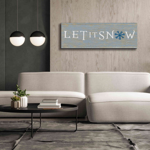 Image of 'Christmas Affinity I Grey' by James Wiens, Canvas Wall Art,60 x 20