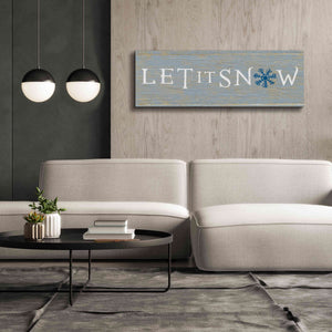 'Christmas Affinity I Grey' by James Wiens, Canvas Wall Art,60 x 20