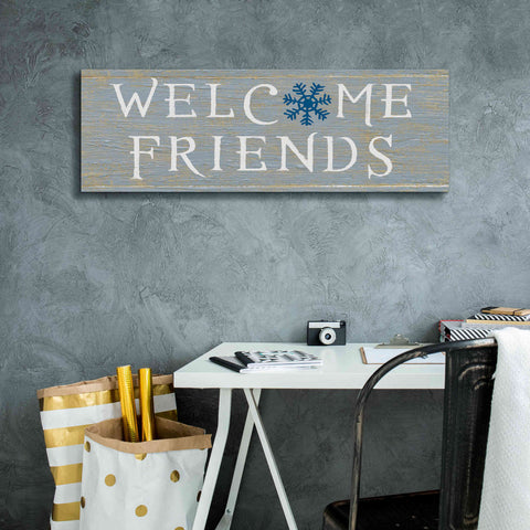 Image of 'Christmas Affinity II Grey' by James Wiens, Canvas Wall Art,36 x 12
