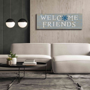 'Christmas Affinity II Grey' by James Wiens, Canvas Wall Art,60 x 20