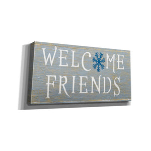 'Christmas Affinity II Grey' by James Wiens, Canvas Wall Art,36x12x1.55x0,60x20x1.74x0