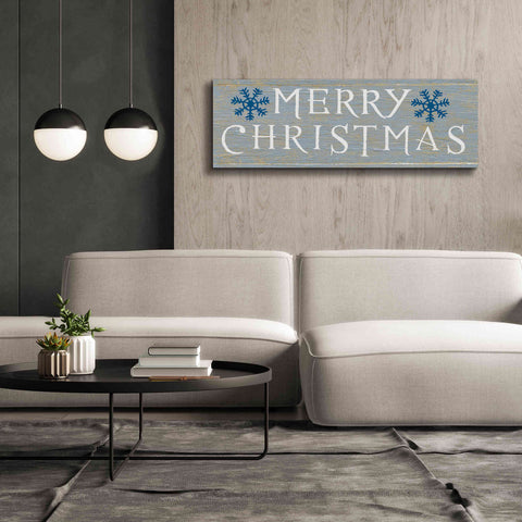 Image of 'Christmas Affinity III Grey' by James Wiens, Canvas Wall Art,60 x 20