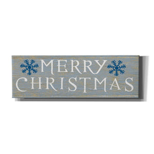 'Christmas Affinity III Grey' by James Wiens, Canvas Wall Art,36x12x1.55x0,60x20x1.74x0