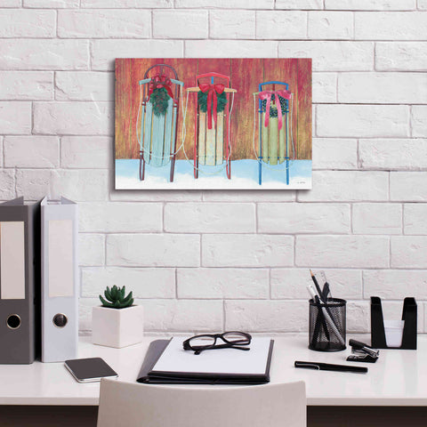 Image of 'Christmas Affinity V' by James Wiens, Canvas Wall Art,18 x 12