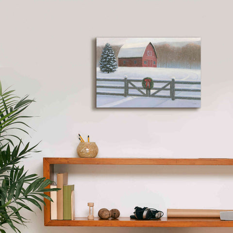 Image of 'Christmas Affinity VI' by James Wiens, Canvas Wall Art,18 x 12