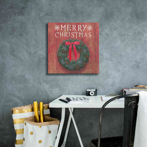 Image of 'Christmas Affinity VII' by James Wiens, Canvas Wall Art,18 x 18