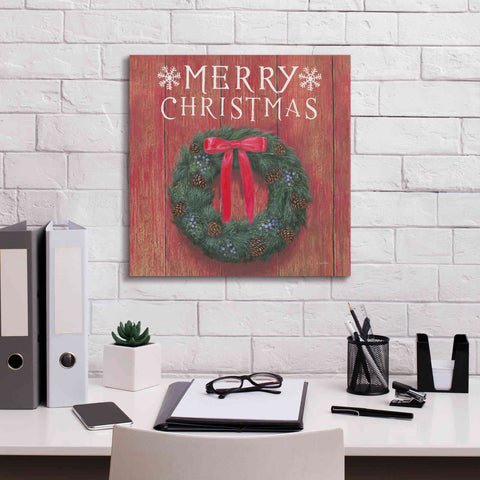 Image of 'Christmas Affinity VII' by James Wiens, Canvas Wall Art,18 x 18