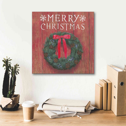 Image of 'Christmas Affinity VII' by James Wiens, Canvas Wall Art,18 x 18