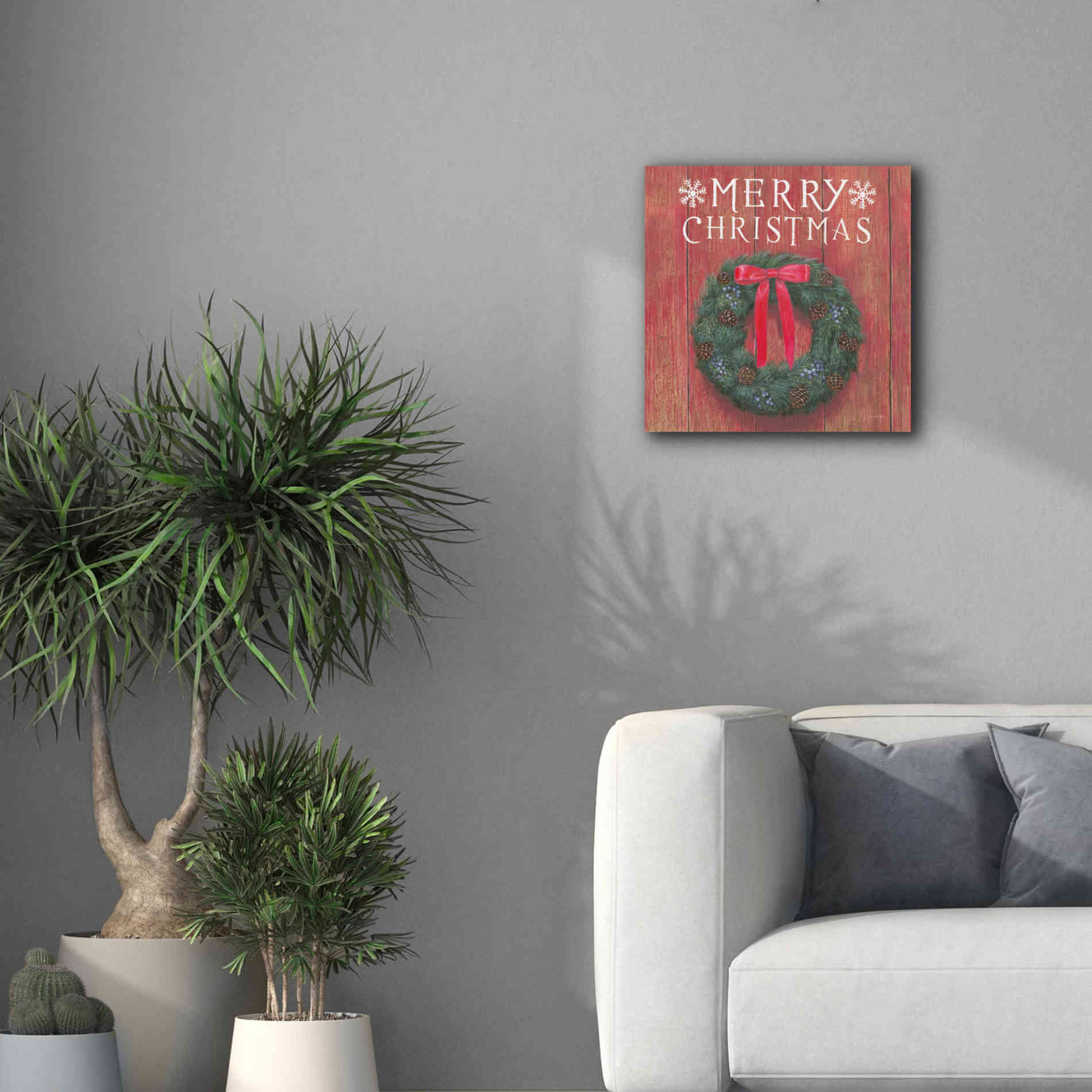 'Christmas Affinity VII' by James Wiens, Canvas Wall Art,18 x 18