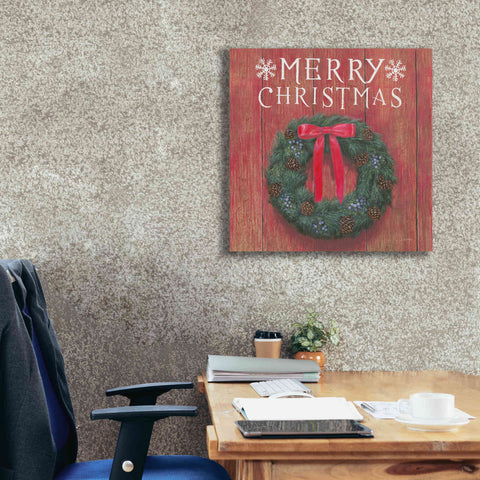 Image of 'Christmas Affinity VII' by James Wiens, Canvas Wall Art,26 x 26