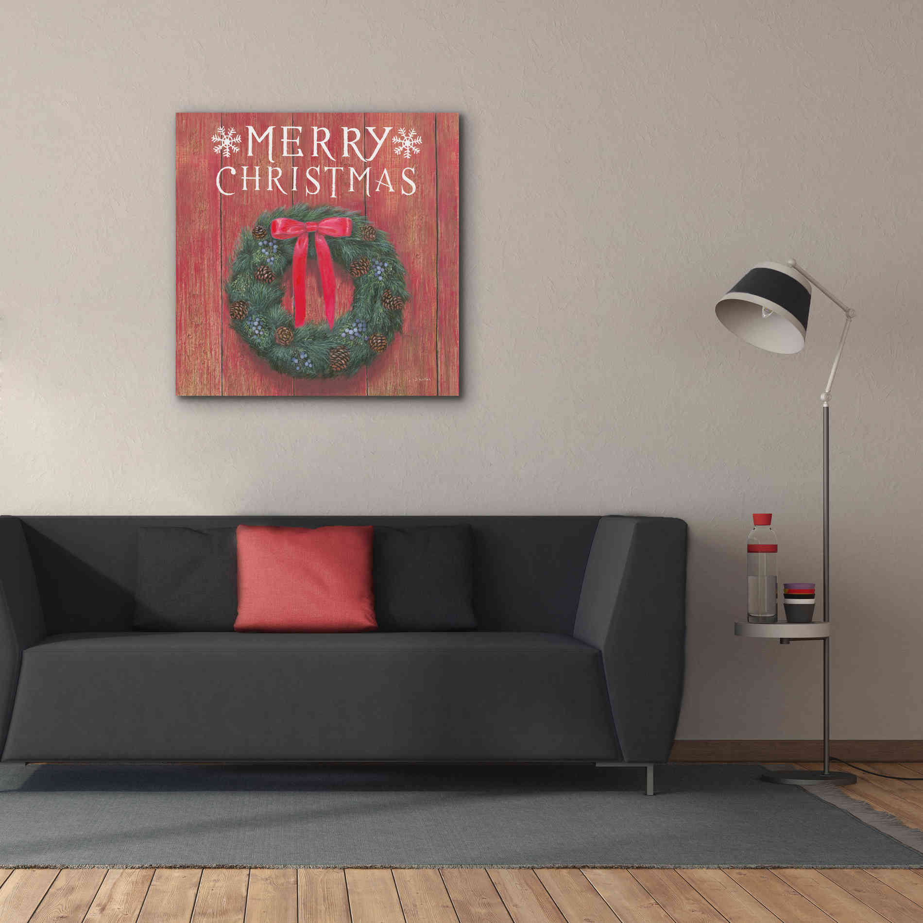 'Christmas Affinity VII' by James Wiens, Canvas Wall Art,37 x 37