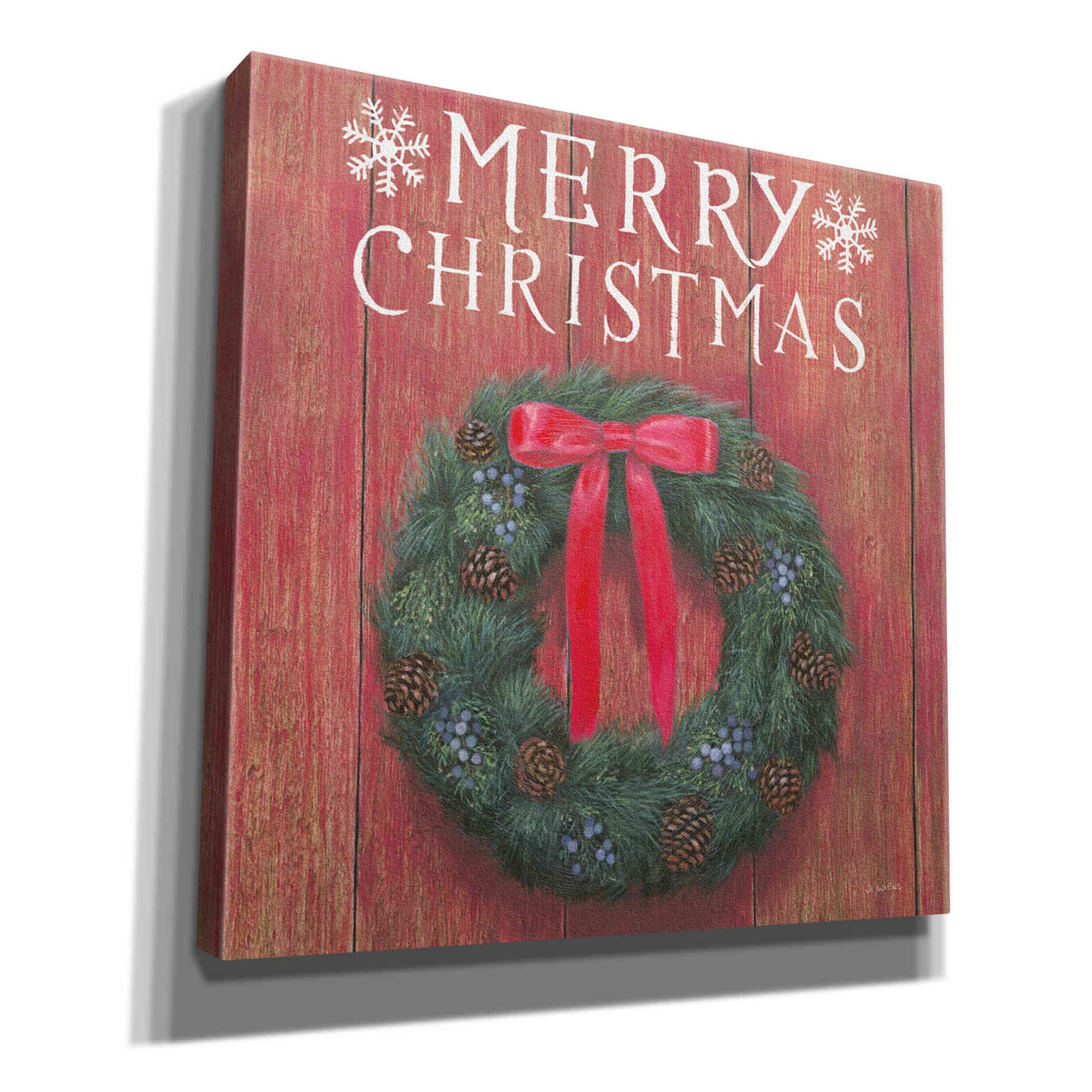 'Christmas Affinity VII' by James Wiens, Canvas Wall Art,12x12x1.1x0,18x18x1.1x0,26x26x1.74x0,37x37x1.74x0