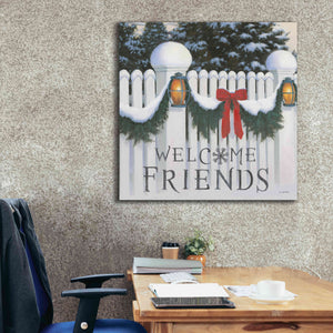 'Christmas Affinity VIII' by James Wiens, Canvas Wall Art,37 x 37