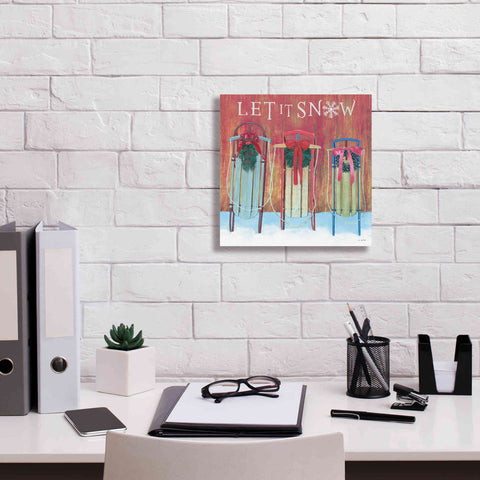 Image of 'Christmas Affinity IX' by James Wiens, Canvas Wall Art,12 x 12