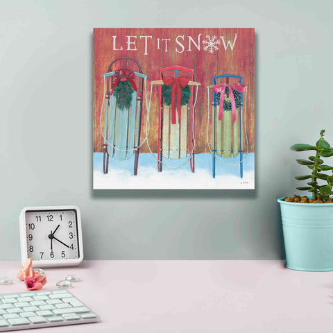 Image of 'Christmas Affinity IX' by James Wiens, Canvas Wall Art,12 x 12
