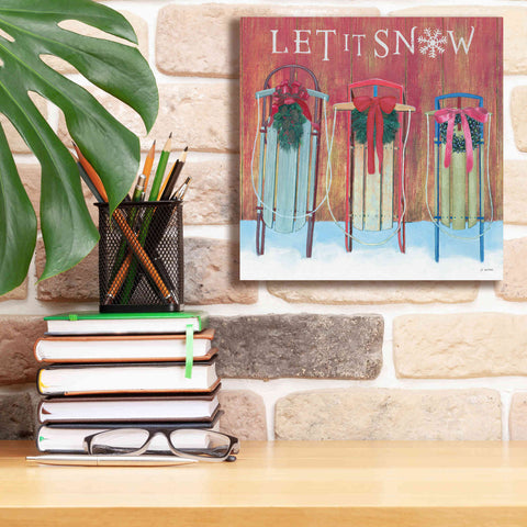 Image of 'Christmas Affinity IX' by James Wiens, Canvas Wall Art,12 x 12