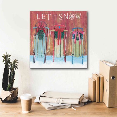 Image of 'Christmas Affinity IX' by James Wiens, Canvas Wall Art,18 x 18