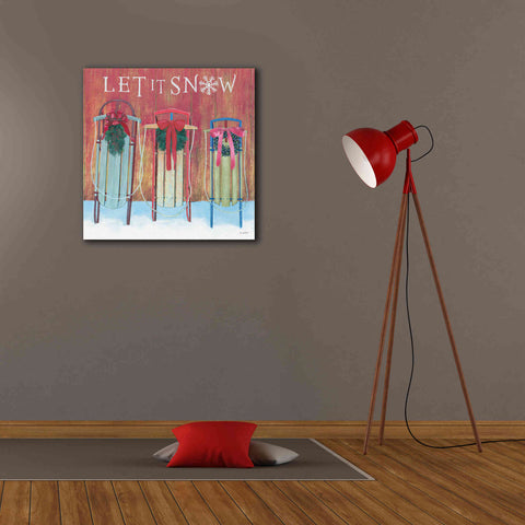 Image of 'Christmas Affinity IX' by James Wiens, Canvas Wall Art,26 x 26