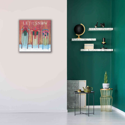 Image of 'Christmas Affinity IX' by James Wiens, Canvas Wall Art,26 x 26