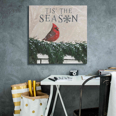 Image of 'Christmas Affinity X' by James Wiens, Canvas Wall Art,26 x 26