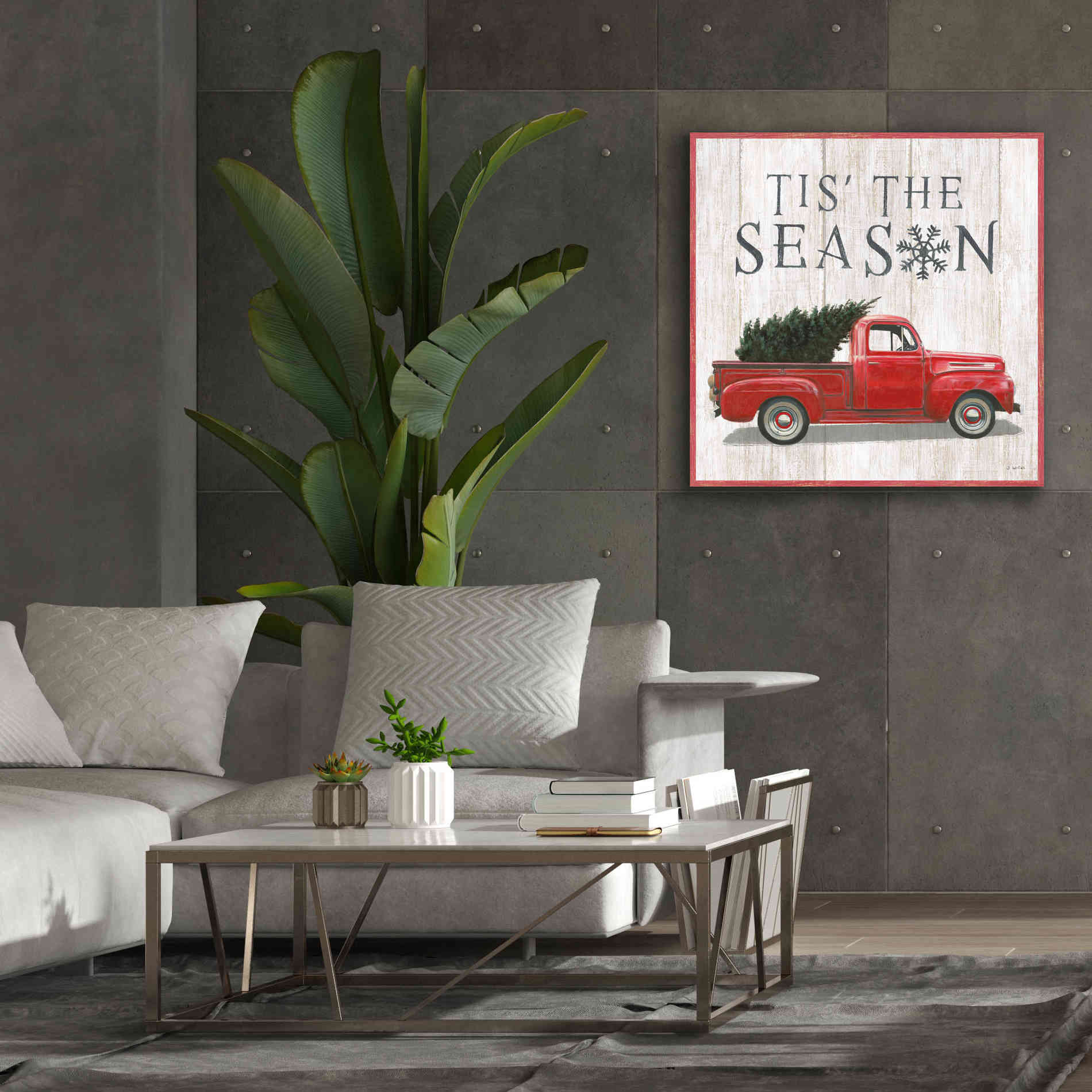 'Christmas Affinity XI' by James Wiens, Canvas Wall Art,37 x 37