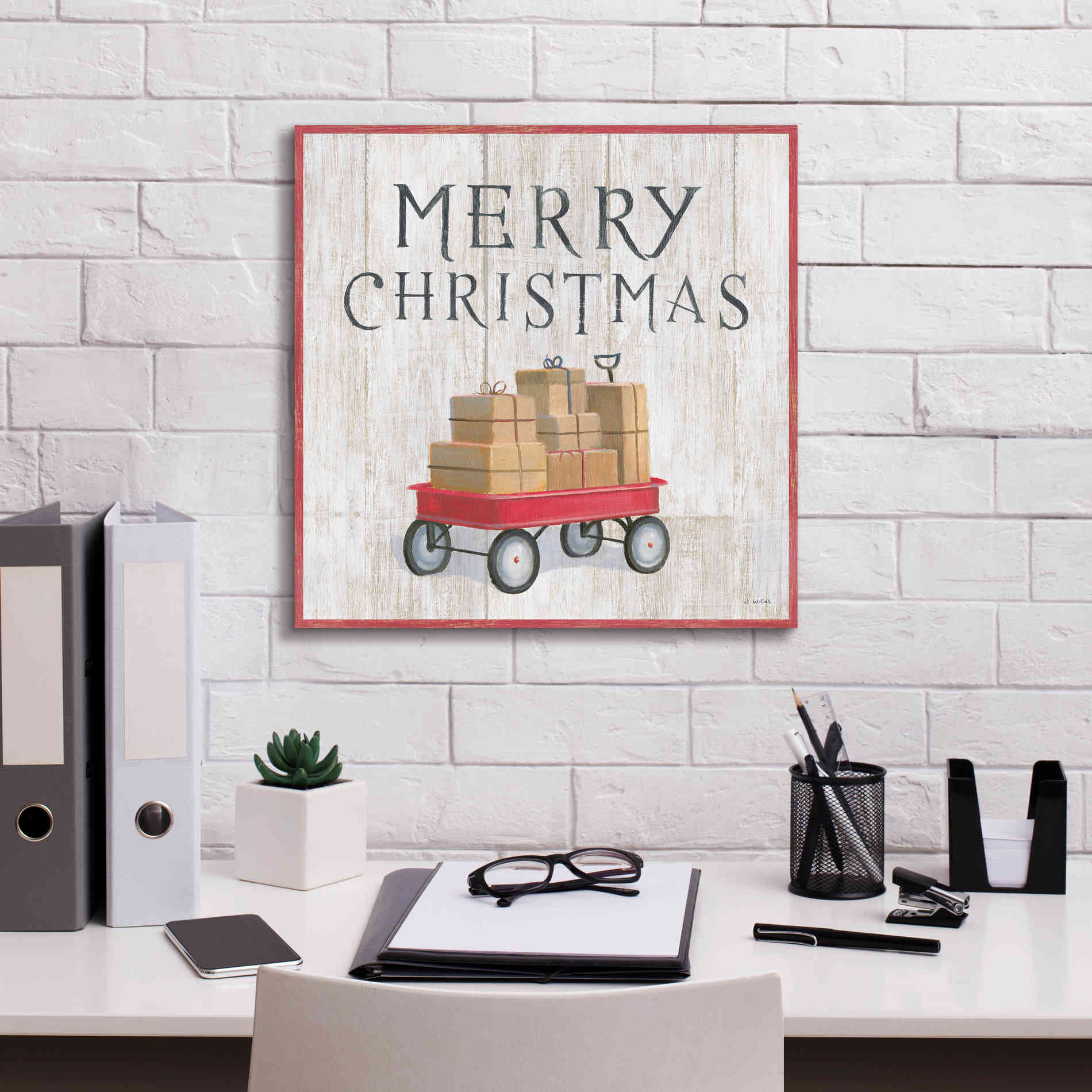 'Christmas Affinity XII' by James Wiens, Canvas Wall Art,18 x 18