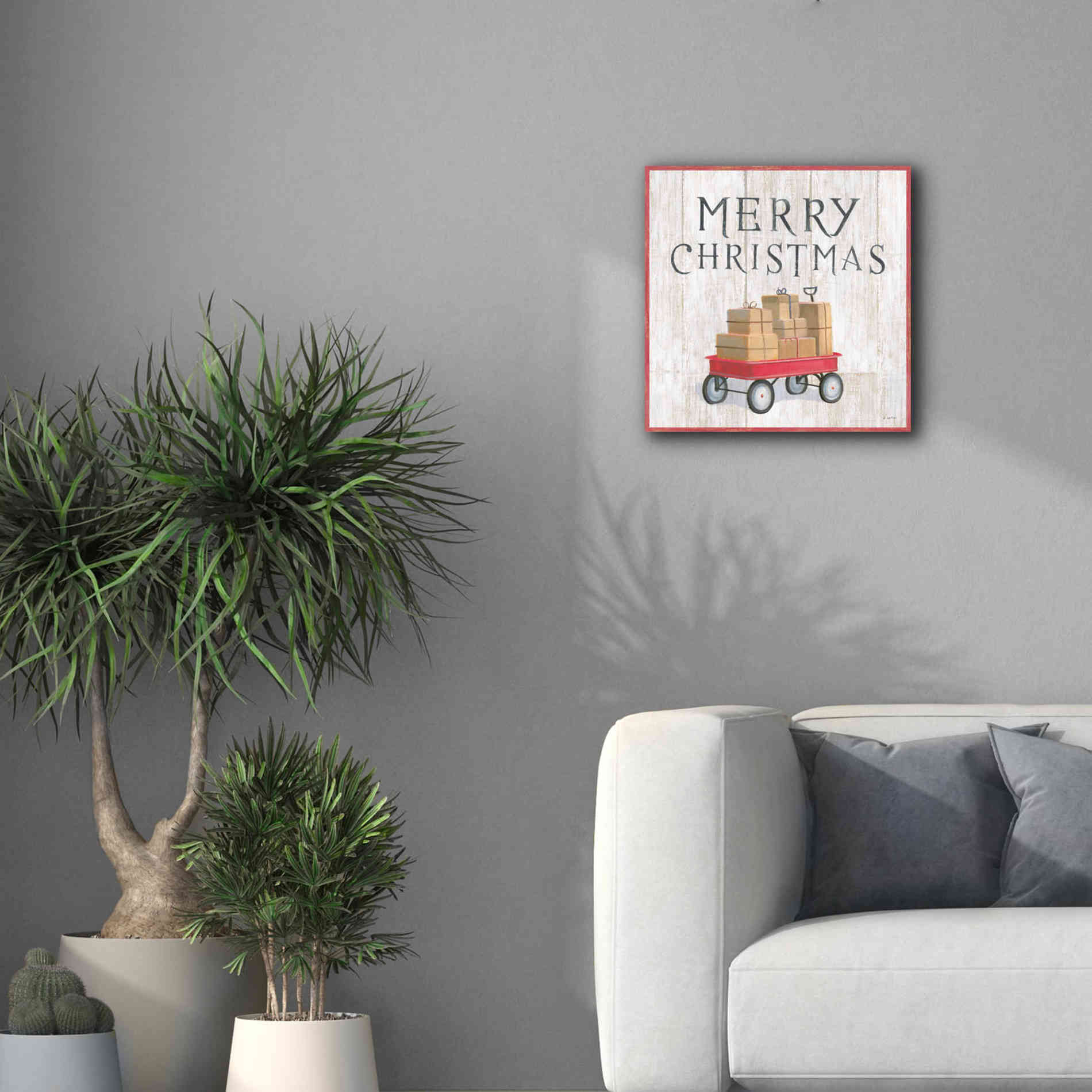 'Christmas Affinity XII' by James Wiens, Canvas Wall Art,18 x 18