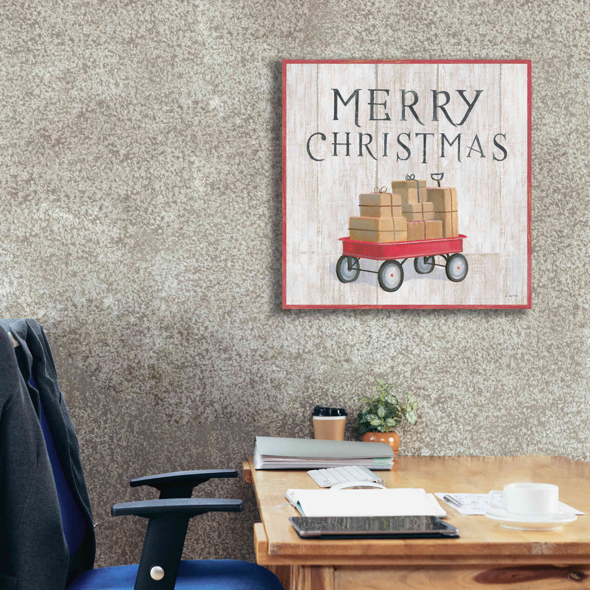 'Christmas Affinity XII' by James Wiens, Canvas Wall Art,26 x 26