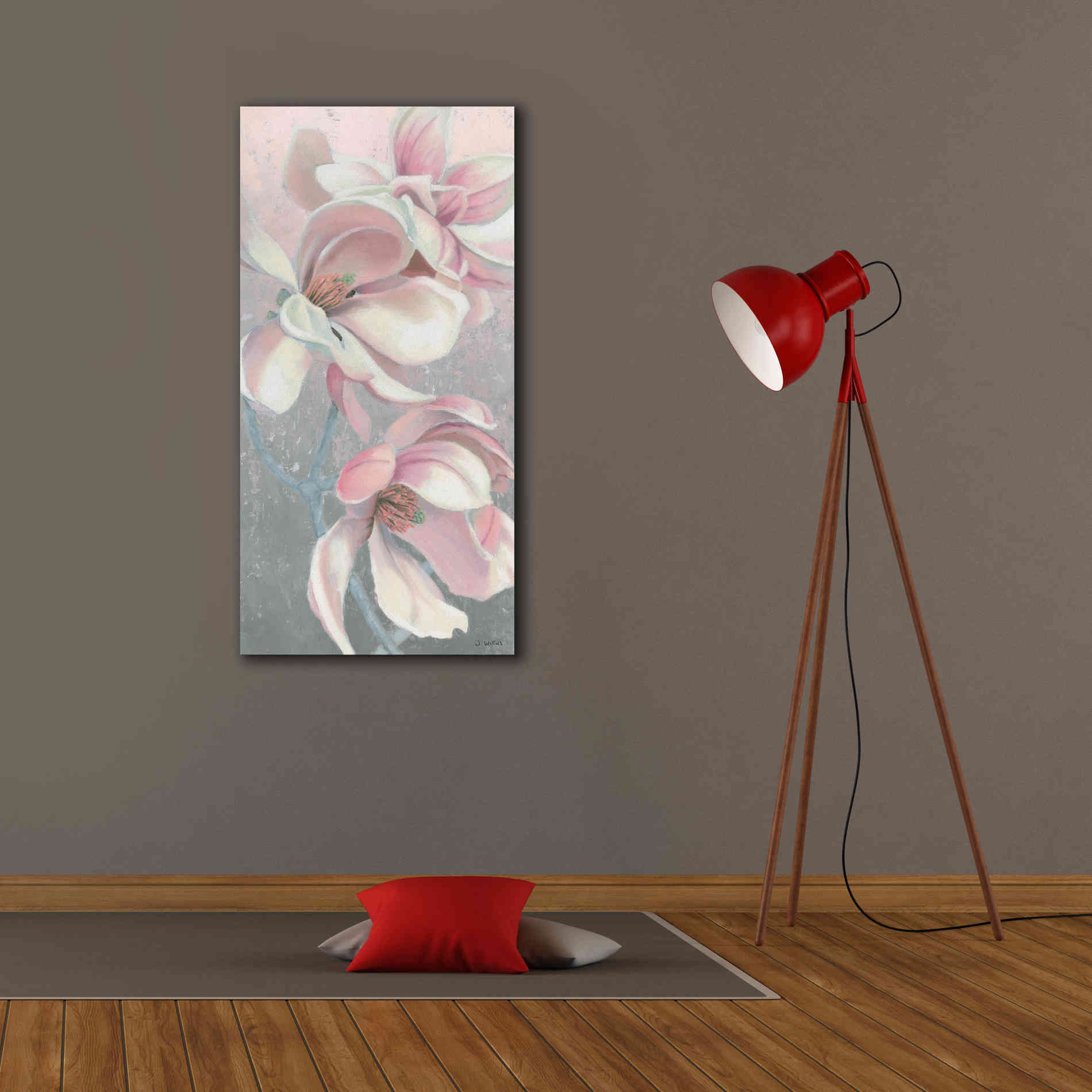 'Sunrise Blossom I' by James Wiens, Canvas Wall Art,20 x 40
