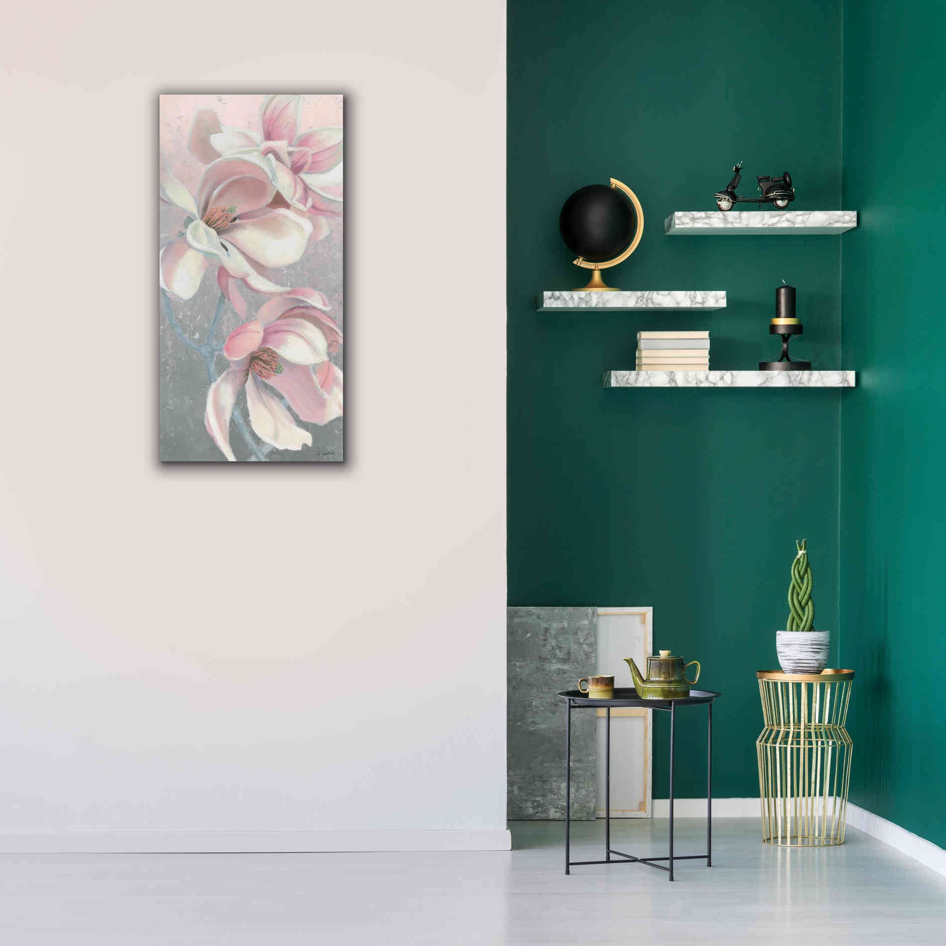 'Sunrise Blossom I' by James Wiens, Canvas Wall Art,20 x 40