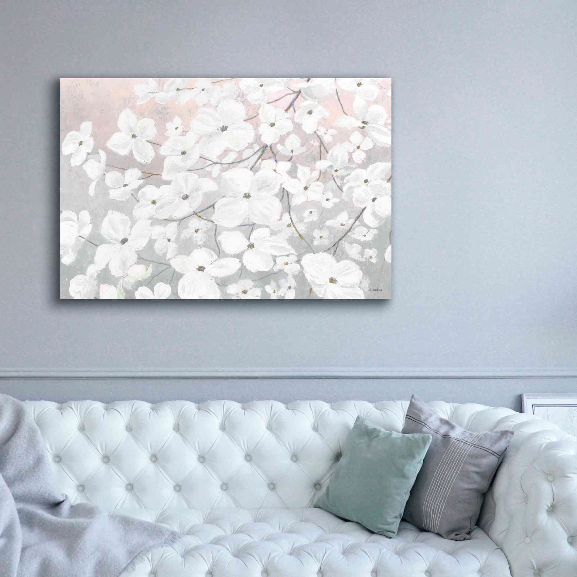 'Bringing in Blossoms' by James Wiens, Canvas Wall Art,60 x 40