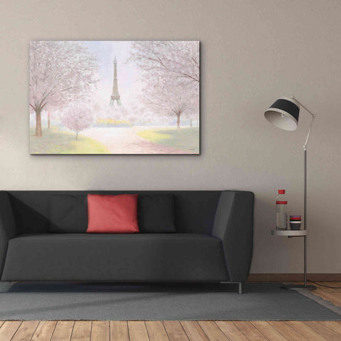 Image of 'Pretty Paris' by James Wiens, Canvas Wall Art,60 x 40