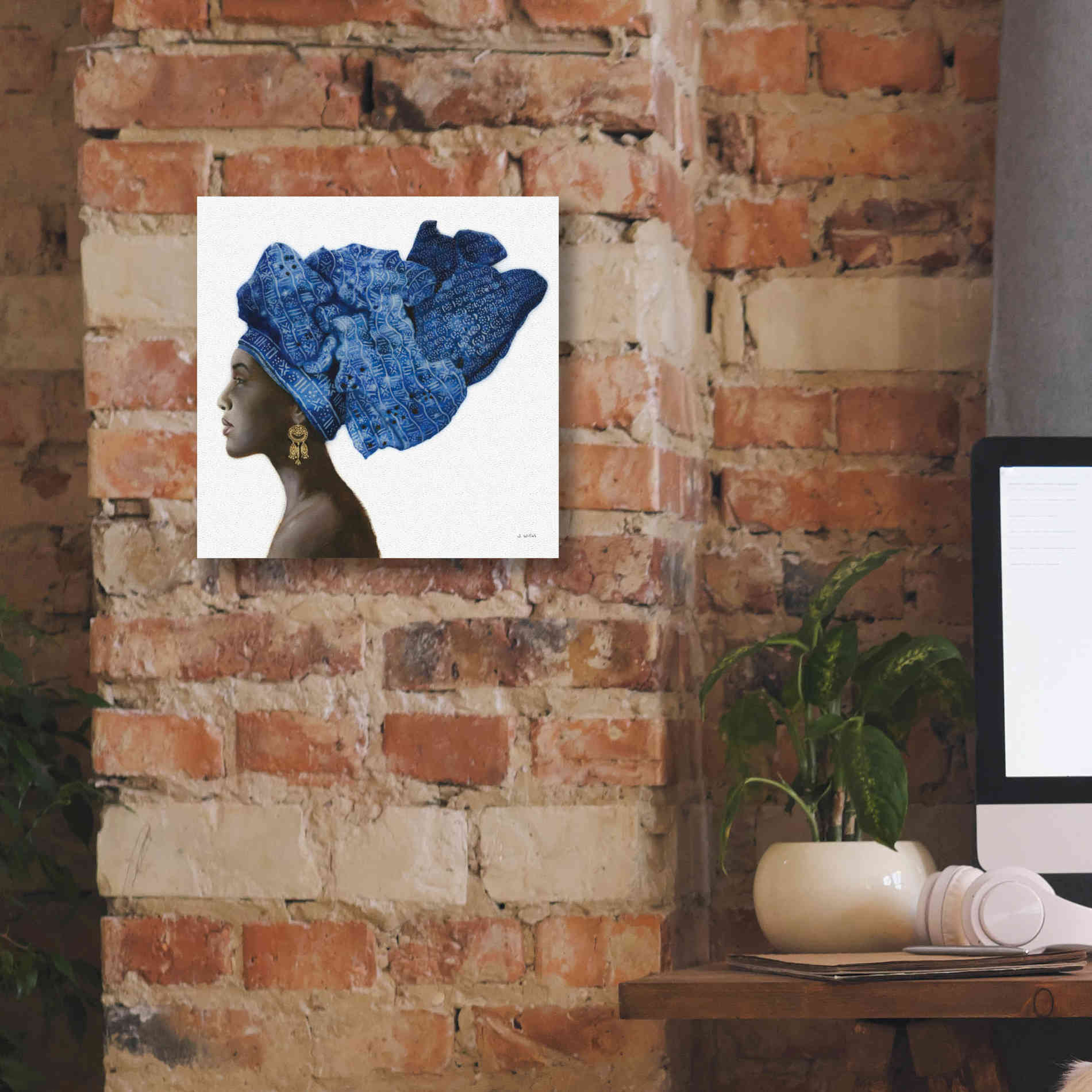'Pure Style' by James Wiens, Canvas Wall Art,12 x 12
