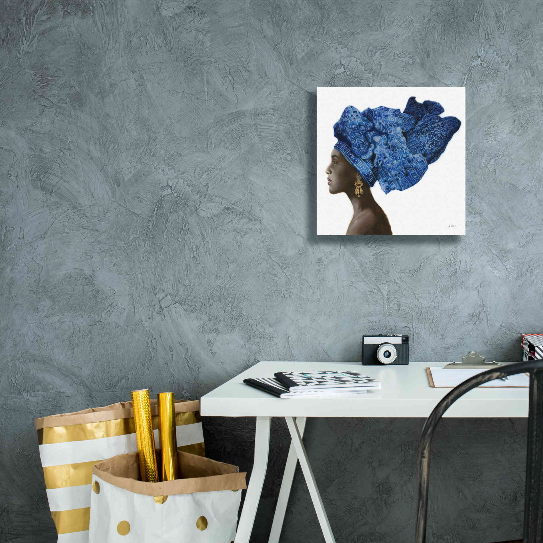 'Pure Style' by James Wiens, Canvas Wall Art,12 x 12